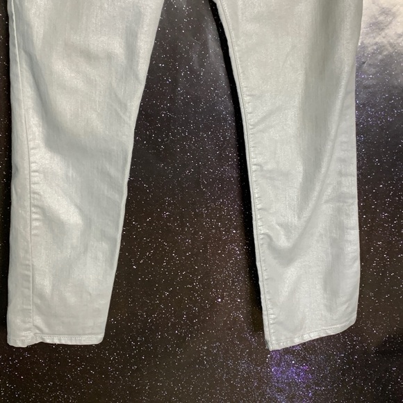 Gapkids- Silver Super Skinny Pants size 16P - Picture 3 of 7